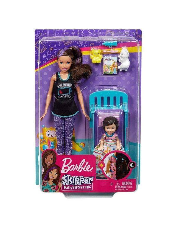 Barbie Skipper Babysitters باربي مربية اطفال