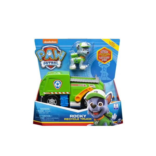 مركبة شاحنة روكي لإعادة التدوير Paw Patrol, Rocky's Recycle Truck Vehicle