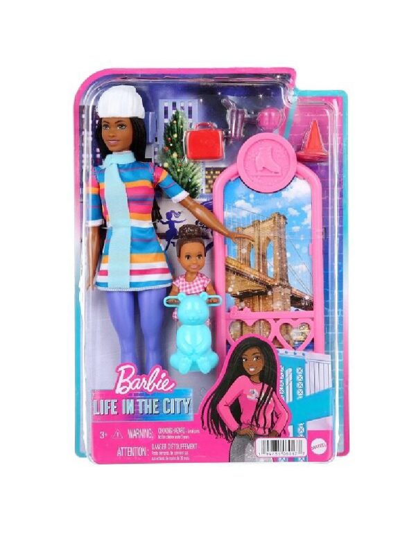Barbie Life In the City Dolls And Accessories  دمى وإكسسوارات باربي لايف إن ذا سيتي