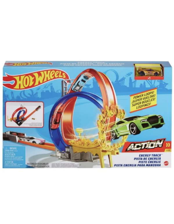 Hot Wheels Energy Track سكة سيارات لولبي