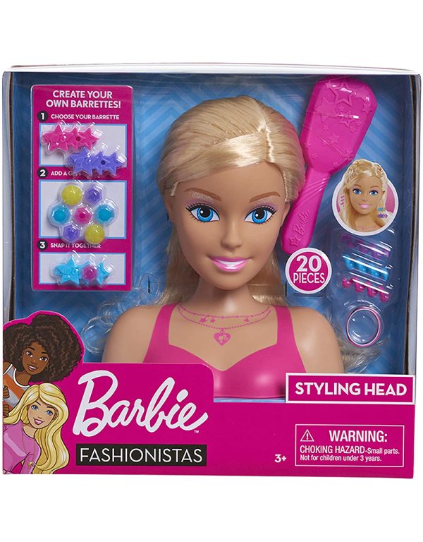 راس باربي تجميل   Barbie Styling head