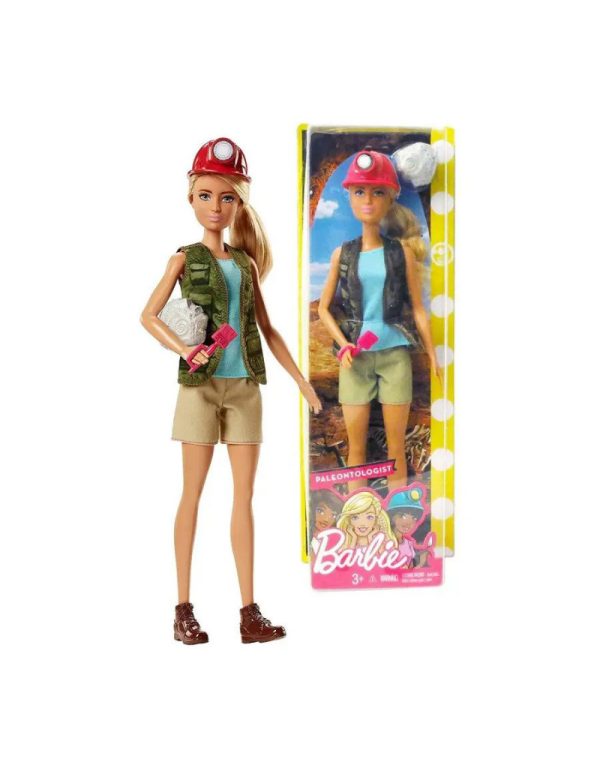 Barbie Paleontologist Doll باربي لعلم الحفريات