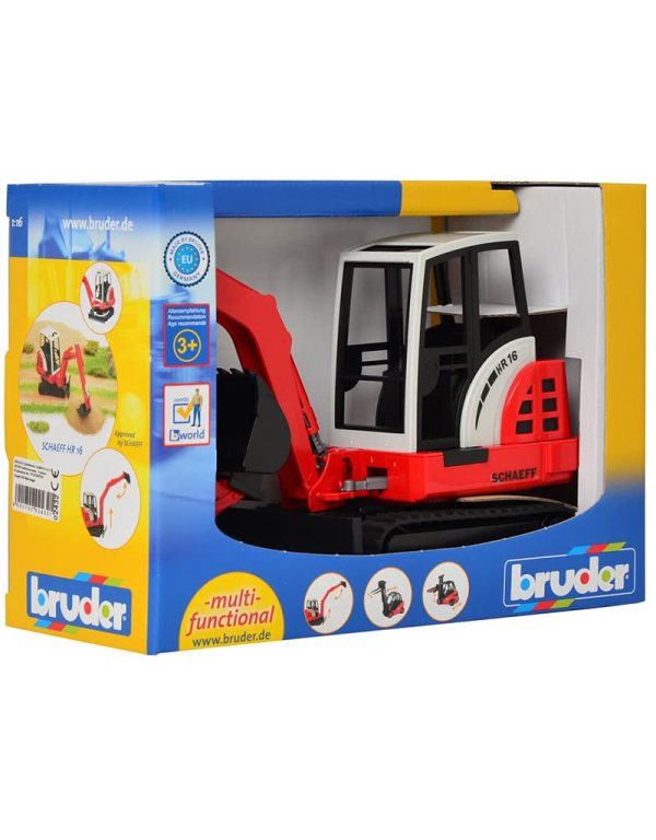 حفارة صغيرة برودر BRUDER SCHAEFF MINI EXCAVATOR
